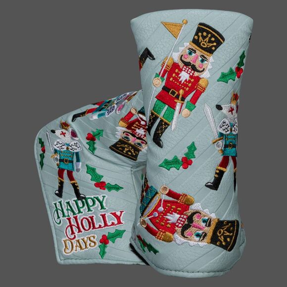 Scotty Cameron Nutcracker Headcover Happy Holly Days Christmas Holiday Golf NEW - Picture 4 of 6